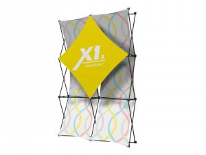 X1 5 ft. -- 2x3 A Fabric Pop-Up Display