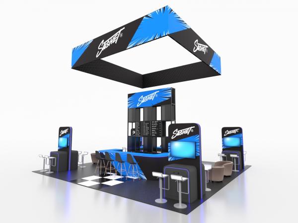 VK-5229 Reconfigurable Island Trade Show Exhibit -- Image 2