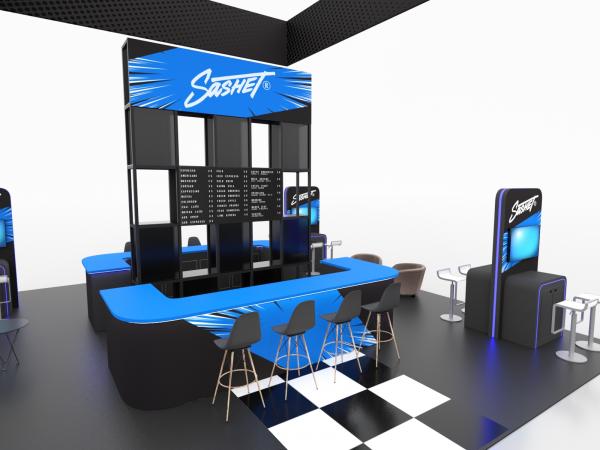 VK-5229 Reconfigurable Island Trade Show Exhibit -- Image 5