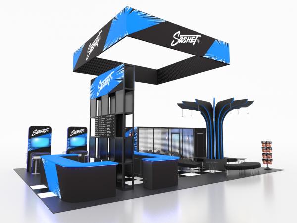 VK-5228 Reconfigurable Island Trade Show Exhibit -- Image 3
