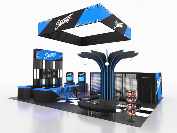 VK-5228 Reconfigurable Island Trade Show Exhibit -- Image 4