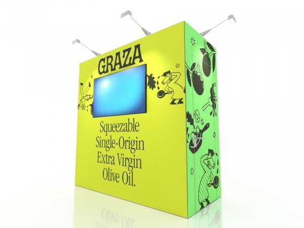 GK-1707 Gravitee Tower Exhibit with Optional Lights