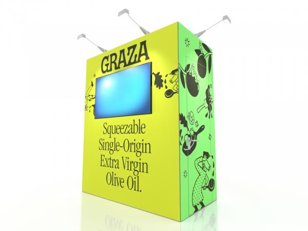 GK-1711 Gravitee Tower Exhibit with Optional Lights