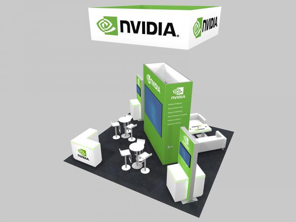 RE-9220 Island Rental Trade Show Exhibit -- Image 5 