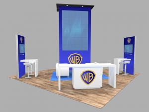 RE-9218 Island Rental Trade Show Exhibit -- Image 1