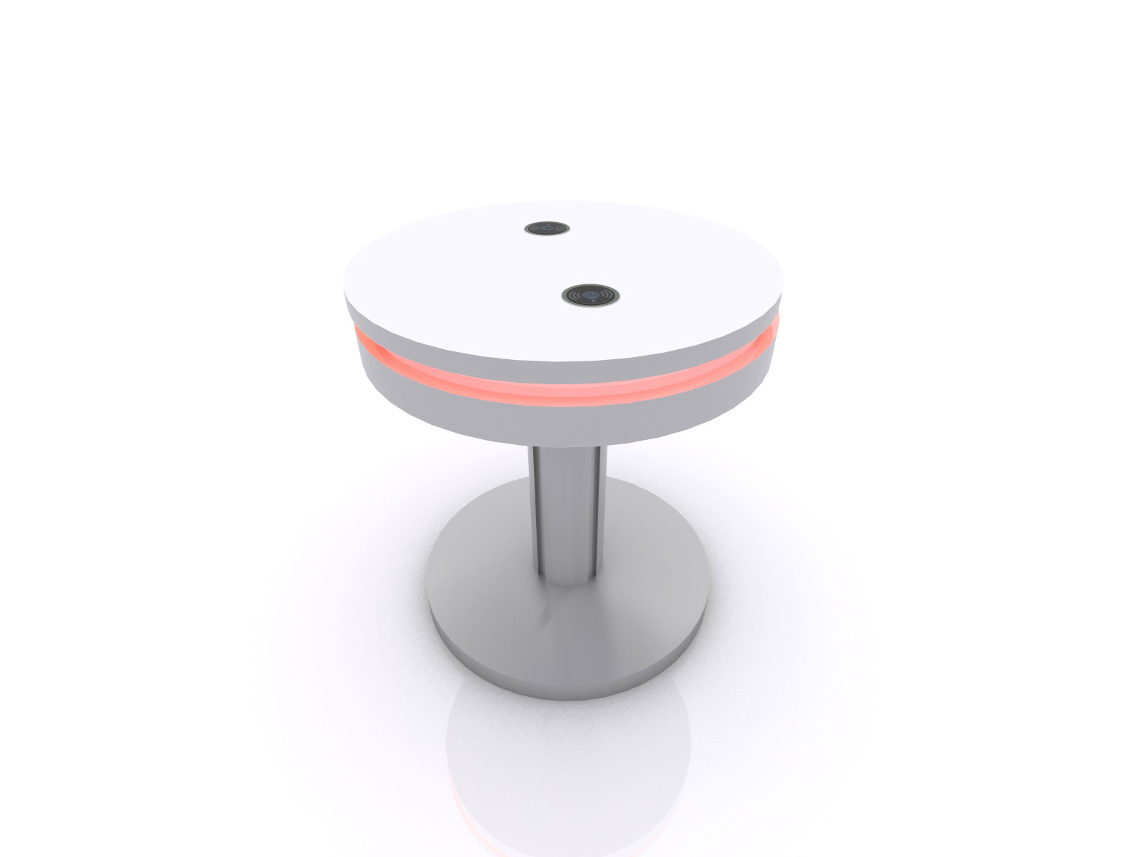 MOD-1460 Wireless End Table without Graphic