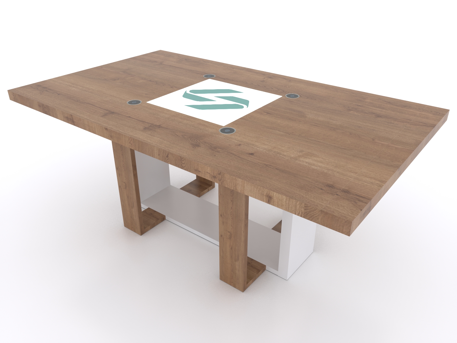 MOD-1486 Wireless Trade Show and Event Charging Table -- Image 3