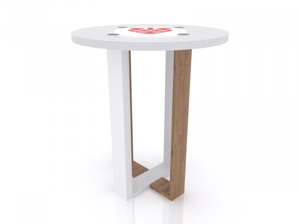MOD-1482 Wireless Trade Show and Event Charging Bistro Table -- Image 2