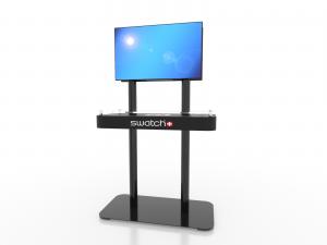 MOD-1477 Trade Show Monitor Stand Charging Station -- Image 1