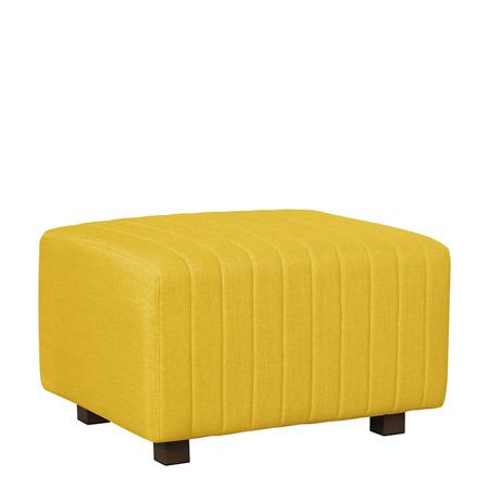 CEOT-067 Yellow Fabric | Beverly Small Bench -- Trade Show Rental