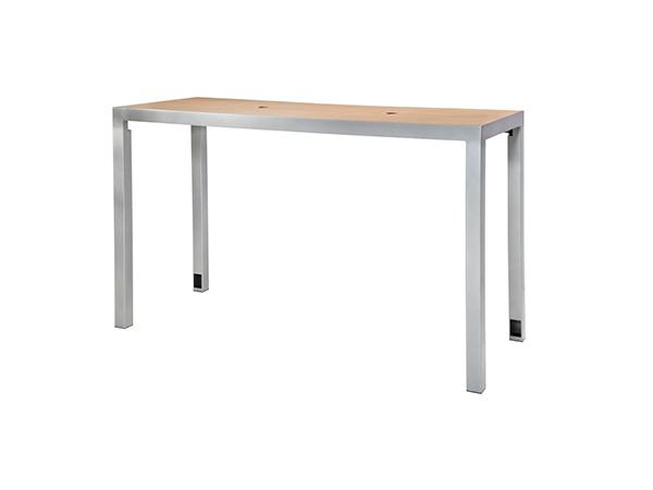 CECT-031 | Ventura Communal Bar Table (Maple) -- Trade Show Rental Furniture