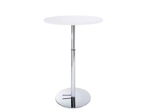30" Round Bar Table w/ Hydraulic Base -- Trade Show Furniture Rental
