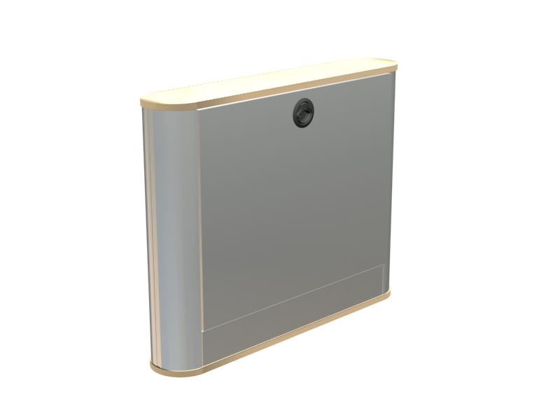 MOD-200 Folding Laptop Lockbox -- Image 1 