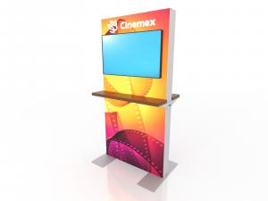 MOD-1660 Monitor Stand (Double-sided Shelves) -- Image 1 