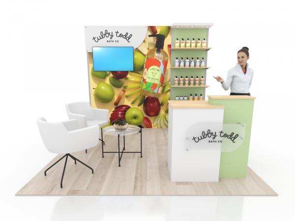 ECO- 1095 Sustainable Tradeshow Display -- View 4