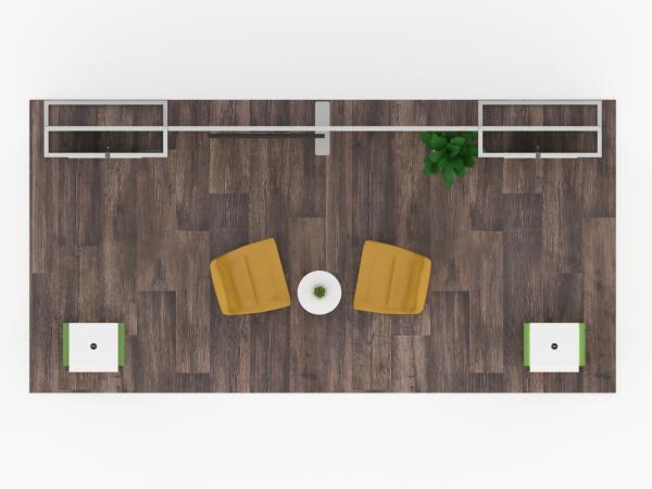 ECO-2134 Sustainable Tradeshow Display -- Plan View