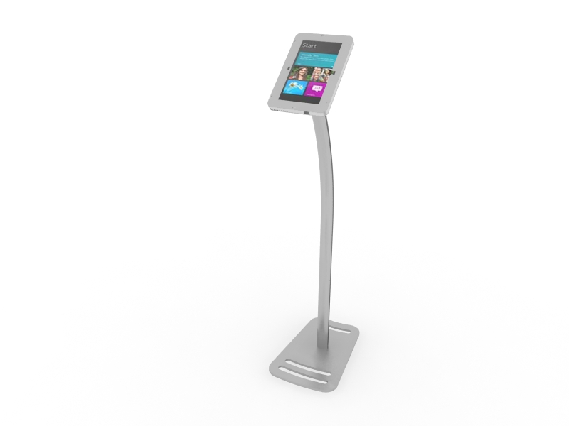 MOD-1333M Portable Surface 2 Kiosk -- Portrait Position