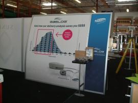 Modified VK-1064 Magellan Miracle Portable Display with Monitor Mount, Workstation Counter, and Knob-Assisted Assembly -- Image 1