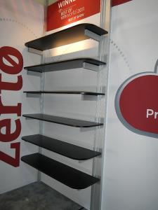 RENTAL: Custom 10' x 20' Rental Hybrid with Extrusion Canopy, Storage Closet, Shelving, Modified RE-1207 Counter, and RE-1202 Counter -- Image 2