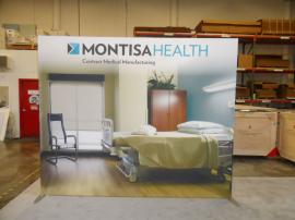 TF-510 Aero Freestanding Display with a Pillowcase Fabric Graphic