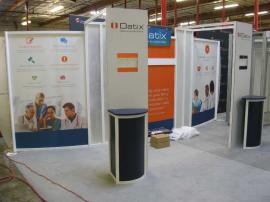 Modified eSmart ECO-2017 with LED Lighting, (3) Monitor Mounts and (2) Custom Workstations -- Image 1