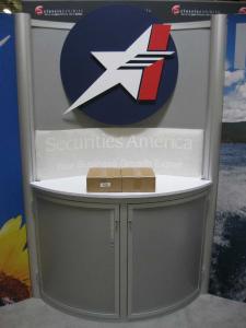 Modified ECO-2019 Inline with Aluminum Extrusion Frame, Custom Storage Counter, 10x10 Conversion K,it and Custom Lighting Package -- Image 2