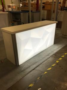 Gravitee One-Step System Backlit Counters