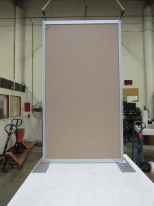 40" W x 72" H Safety Divider with Clear Acrylic Insert and Packaging