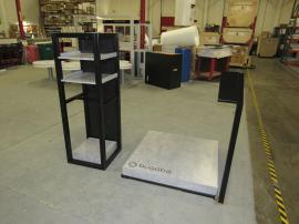 Custom (Prototype) Product Displays with Shelves and Literature Tray