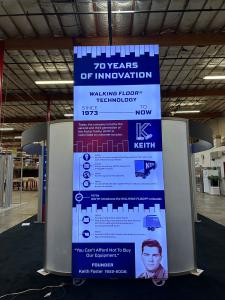 Double-sided Lightbox Tower