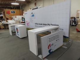 Modified VK-4028 Inline Exhibit with Backlit Tension Fabric Graphics -- View 4