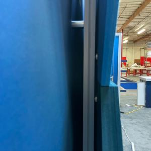 Reconfigurable Gravitee Custom Inline with SEG Fabric and Printed Hexagon Felt Graphics -- View 6