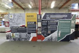 VK-2311 SEGUE Sunrise Portable Display with (2) SEG Fabric Graphics and Engineered Aluminum Frame -- View 2