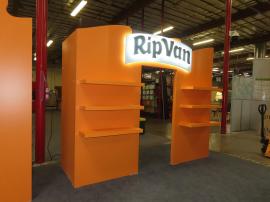 Custom Laminated Inline Exhibit with LED Accent Lights -- View 3