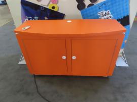 Custom Island Exhibit with Double-sided Backlit Tower -- View 5