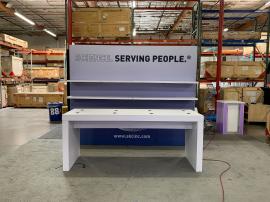 RENTAL: Gravitee Storage Closet at 118" Wide x 42" Deep x 95" High with Locking Door -- View 3