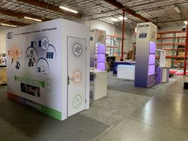 RENTAL: Gravitee Storage Closet at 118" Wide x 42" Deep x 95" High with Locking Door -- View 5