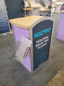 Modified VK-2965 Modular Exhibit with Tension Fabric Graphics -- View 3