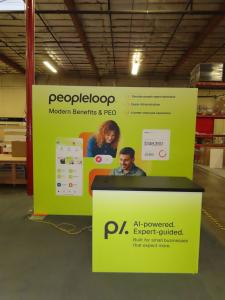 VK-1970 SuperNova Lightbox with SEG Fabric Graphics and MOD-1700 Backlit Counter with Locking Storage -- View 3