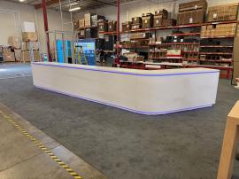 Custom 3-Piece Counter (w/o Doors) and Adjustable RGBW LED Lights