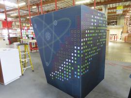Aluminum SEG Custom Frames with SEG Fabric Graphics