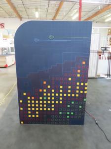 Aluminum SEG Custom Frames with SEG Fabric Graphics -- View 5