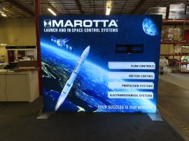 VK-1977 SuperNova Lightbox with SEG Fabric Graphic, Blocker, and Monitor Mount