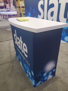 RENTAL: RE-2162 Inline Design with 232" Wide x 96" High Backwall -- View 3