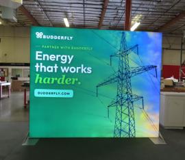 VK-1977 SuperNova Backlit Display with SEG Fabric Graphic