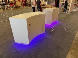 Custom Product Display Island with Gravitee Modular Closet -- View 9