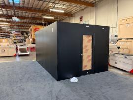 Custom Conference Room with (2) Doors. Attaches to Wall from a Previous Order -- View 4