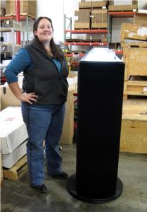 Rotating Beacon (half size) with Illuminated Plex Cap