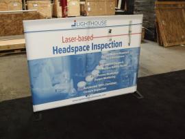 TF-413 Aero Table Top Display with Tension Fabric Graphics -- Image 1