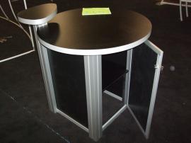 (2) Perfect 10 Portable Hybrid Displays (shown without graphics) and Custom Modular Display -- Packed in Wood Crate -- Image 2